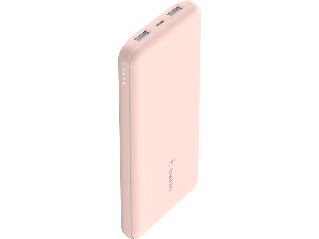 Belkin BOOST CHARGE USB Power Bank, 10000mAh, Rose Gold (BPB011BTRG)