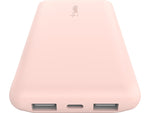 Belkin BOOST CHARGE USB Power Bank, 10000mAh, Rose Gold (BPB011BTRG)