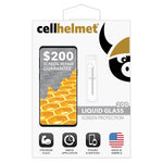 cellhelmet Liquid Glass Screen Protector for Phones and Watches with Glass Screens ($200 Screen Repair Coverage) (LSP-PHONE-200)
