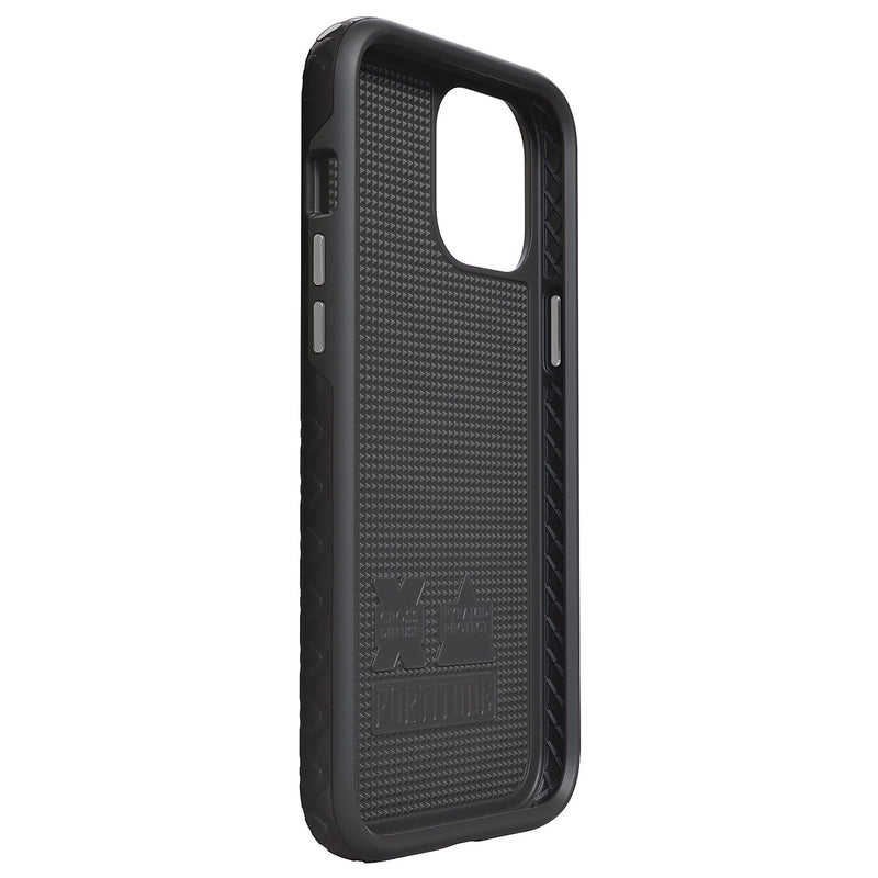 cellhelmet Fortitude Rugged Case for iPhone 12/12 Pro, Shock Absorbing, Black (CHELCFORTI61OB)