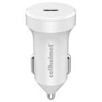 cellhelmet 20-Watt Single-USB Power Delivery Car Charger (CAR-PD-20W-W)
