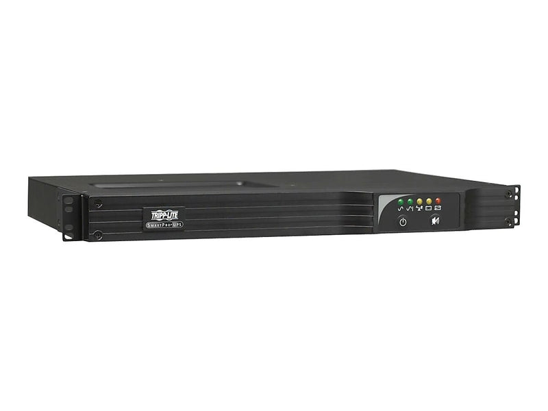 Tripp Lite SmartPro 500VA 1U UPS, 6-Outlet, Black (SMART500RT1UN)