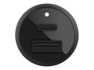 Belkin BoostCharge Dual USB Universal Car Charger, Black (CCB004btBK)