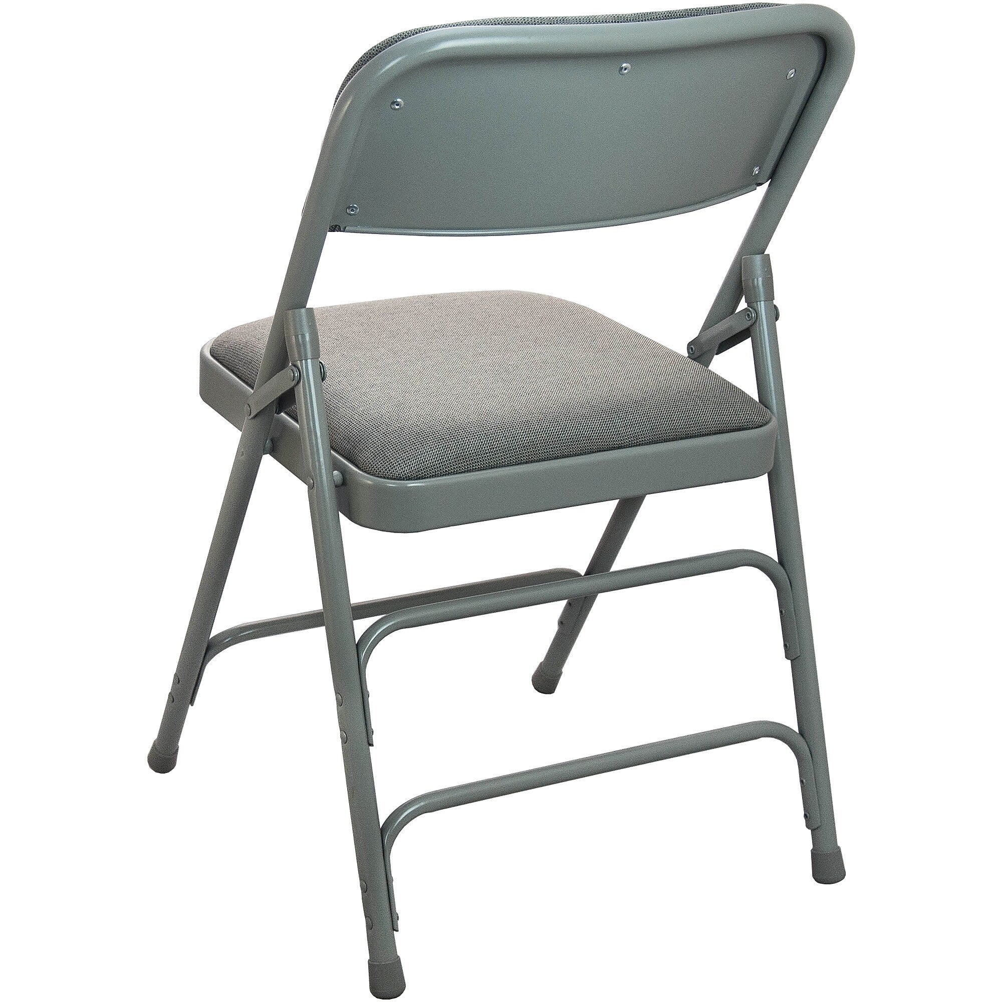 Advantage Gray Padded Folding Chairs, 4/Pack (DPI903F-GG-4)