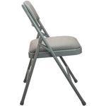 Advantage Gray Padded Folding Chairs, 4/Pack (DPI903F-GG-4)