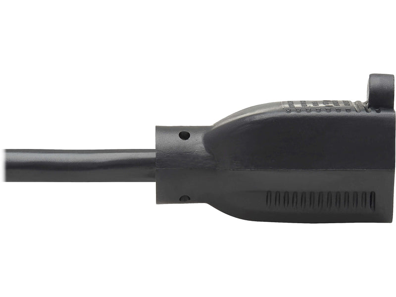 Tripp Lite 10' Extension Cord, 14 AWG, Black (P024-010-15D)