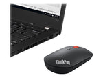 Lenovo ThinkPad Silent Wireless Ambidextrous Optical Mouse, Iron Gray (4Y50X88822)