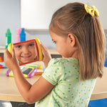 Learning Resources All About Me 2 in 1 Mirrors, 6/Set (LER3371)