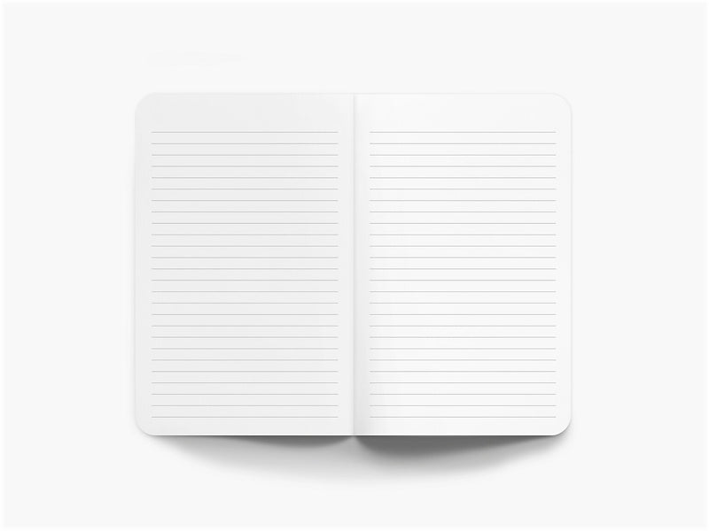 Denik Navy Mushrooms Journal, 5.25" x 8.25", College Ruled, Multicolor, 144 Pages (LFC1138L)