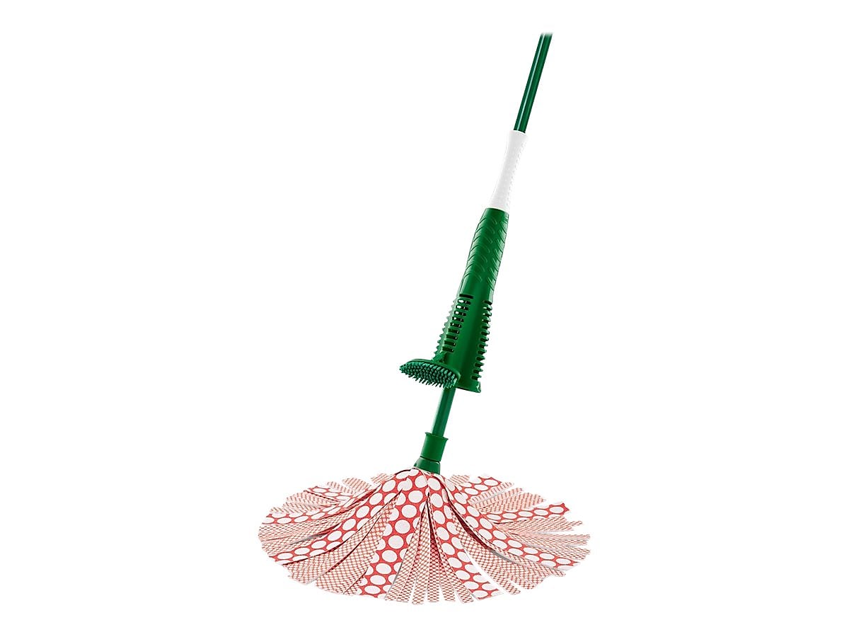 Libman Heavy-Duty Wonder Microfiber Mop, Multicolor, 4/Pack (1228004)