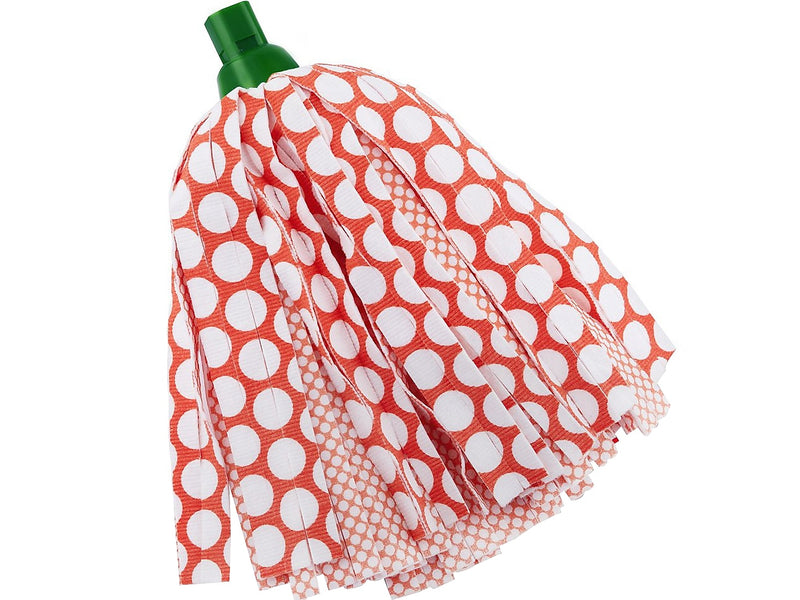 Libman Heavy-Duty Wonder Mop Head, Antibacterial, 4/Pack (1229)