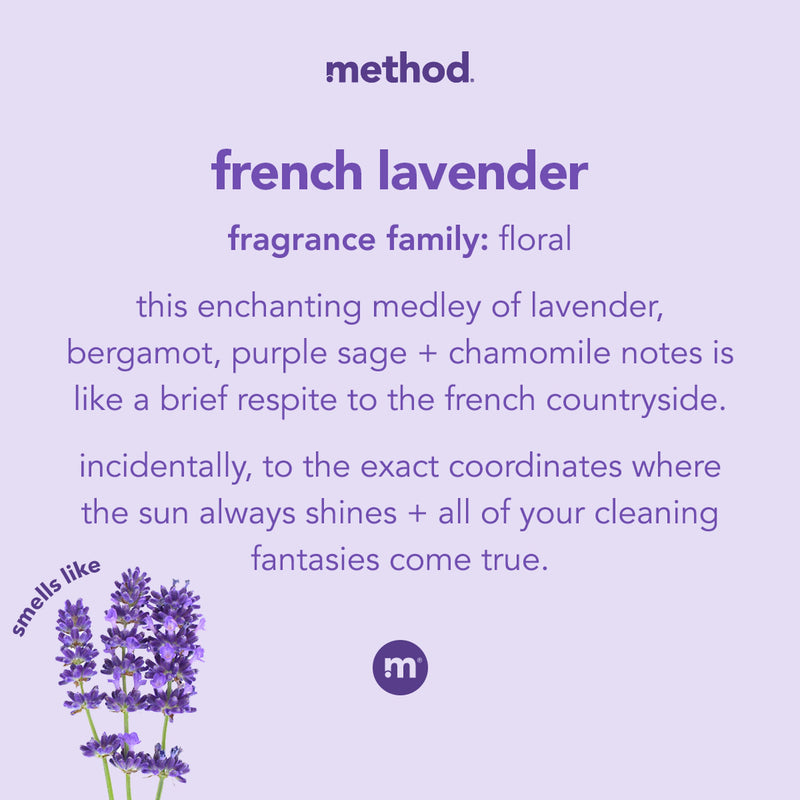 Method Foaming Hand Soap, Lavender Scent, 10 Oz. (00363)