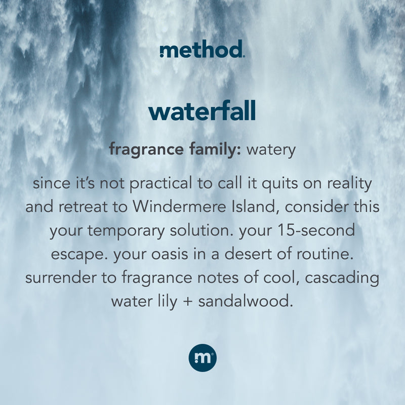 Method Foaming Hand Soap, Waterfall Scent, 10 Oz. (01160)