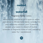 Method Liquid Hand Soap, Waterfall Scent, 12 oz. (00379)