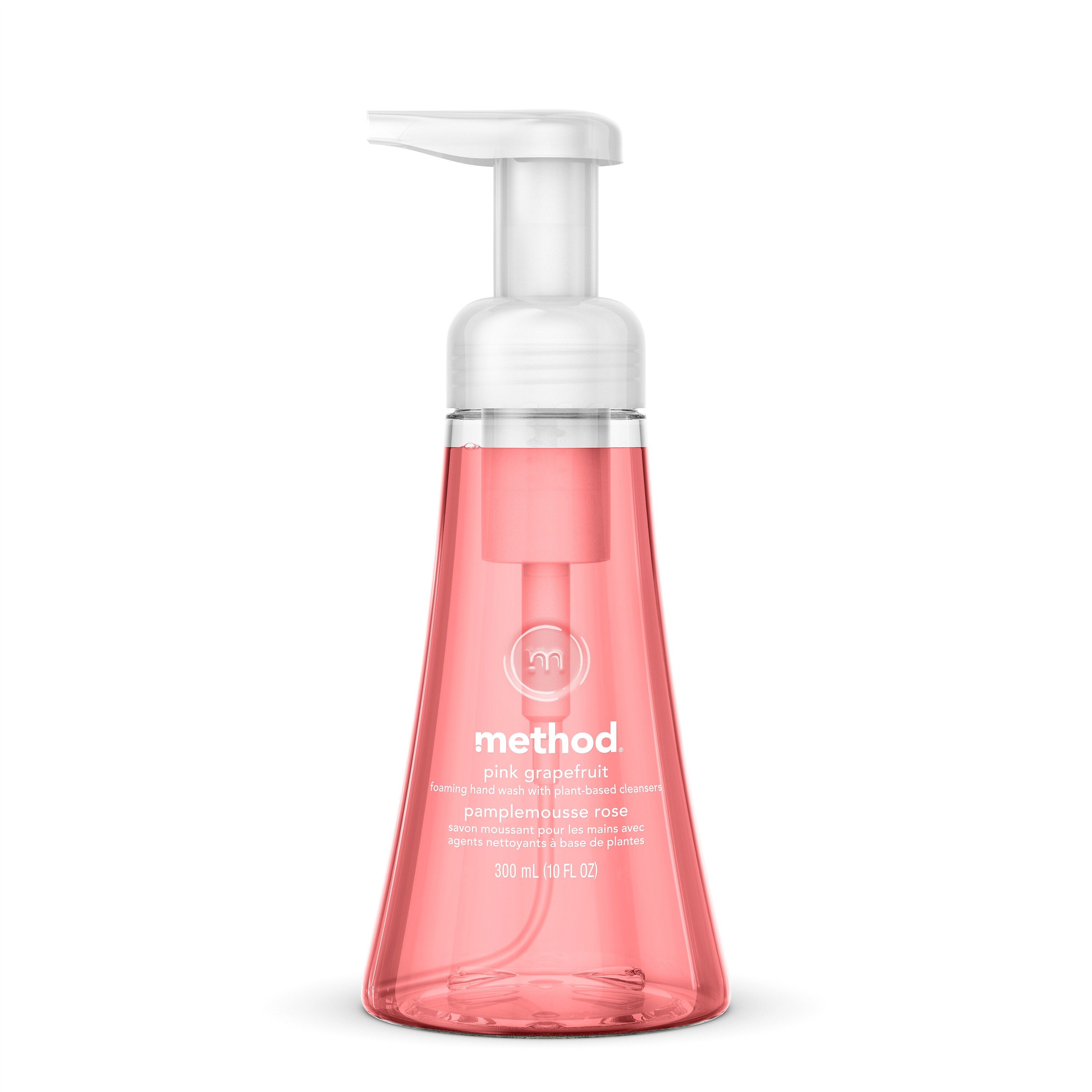 Method Foaming Hand Soap, Pink Grapefruit Scent, 10 oz (01361)
