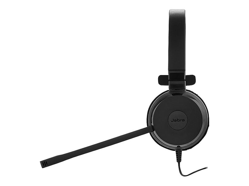 Jabra Evolve 20 MS Mono Noise Canceling On Ear Computer Headset, Black (GSA4993-823-309)
