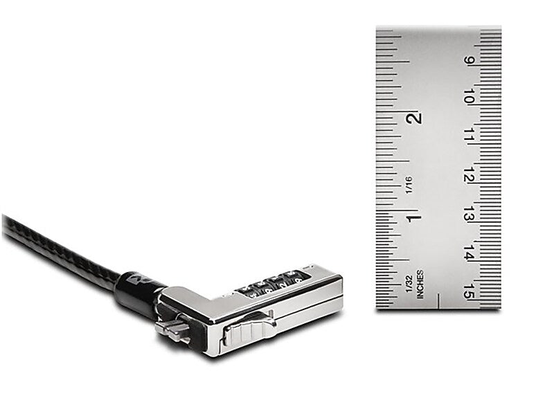 Kensington Slim Combination Laptop Lock for Standard Slot (K60600WW)