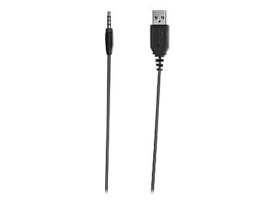 Jabra BIZ 1100 Duo Noise Canceling Stereo On Ear Mobile Headset, Black (1159-0139-EDU)