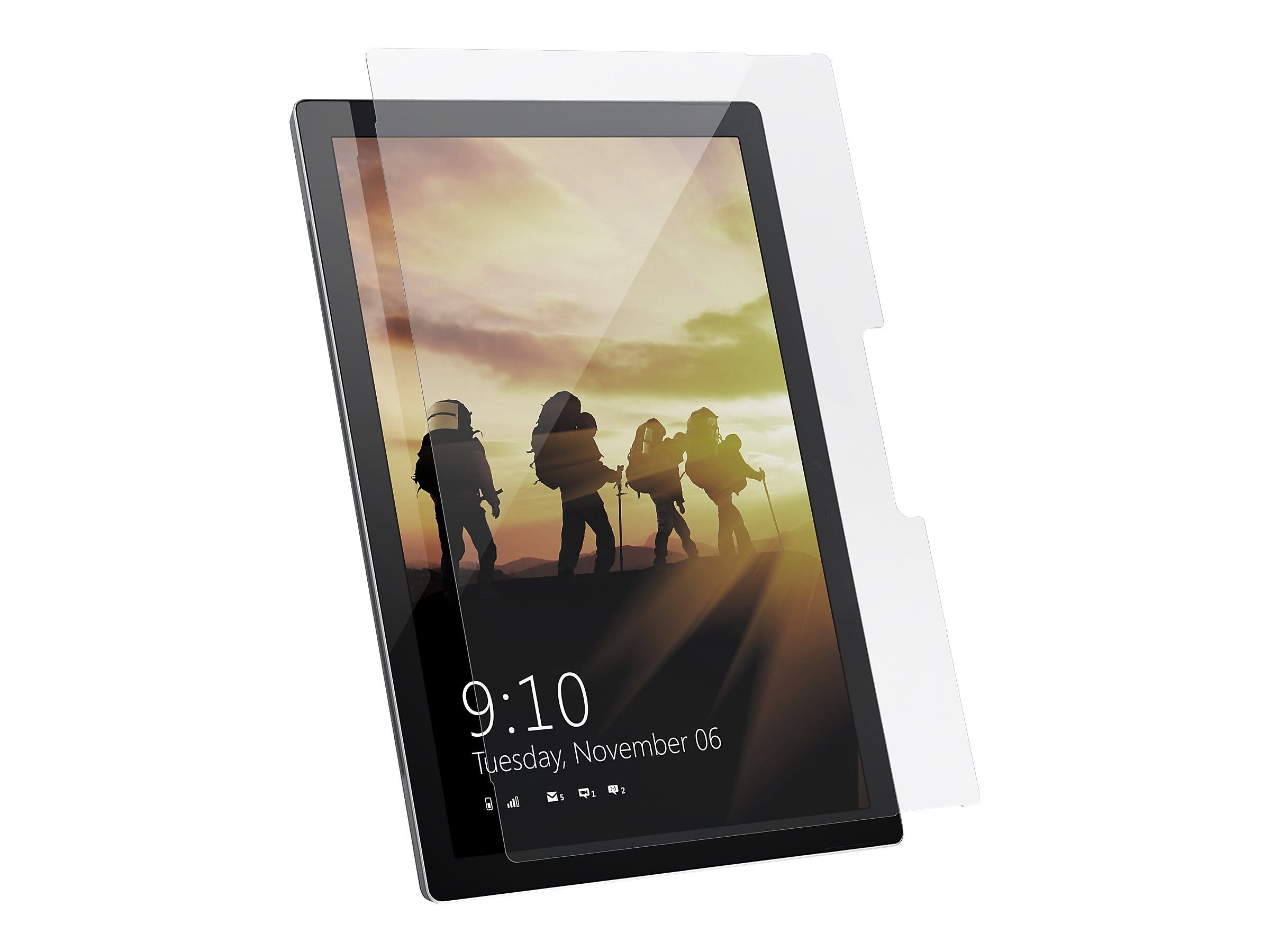 Urban Armor Gear Scratch-Resistant Tempered Glass Screen Protector for Microsoft Surface Go 2 (342470110000)