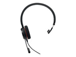 Jabra Evolve 20 UC Mono Noise Canceling On Ear Phone & Computer Headset, Black (4993-829-289)