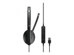 EPOS ADAPT 160 USB II Noise Canceling Stereo On Ear Mobile Headset, Black (1000915)