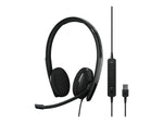EPOS ADAPT 160 USB II Noise Canceling Stereo On Ear Mobile Headset, Black (1000915)