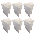 Ashley Productions Blank Chunky Board Book, 6" x 8" Portrait, White, Pack of 6 (ASH10711-6)