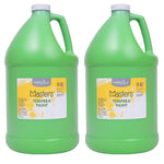 Handy Art Little Masters Tempera Paint, Light Green, Gallon, Pack of 2 (RPC204742-2)