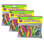 Teacher Created Resources Wristbands Valu-Pak, Assorted, 24 Per Pack, 3 Packs (TCR5451-3)