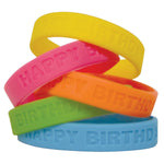 Teacher Created Resources Happy Birthday 2 Wristband Pack, 10 Per Pack, 6 Packs (TCR6574-6)