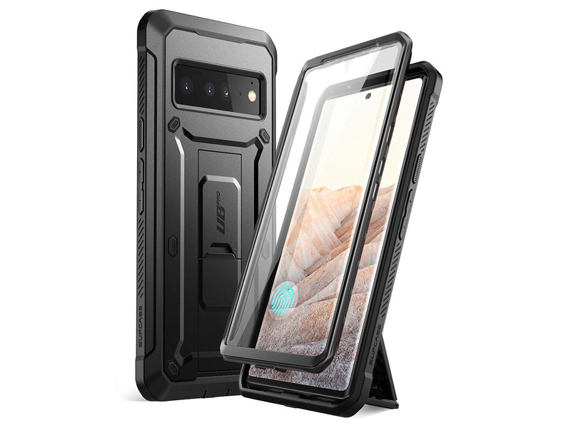 SUPCASE Unicorn Beetle PRO Black Rugged Case for Google Pixel 6 Pro (SUP-GooglePixel6Pro-UBPro-SP-Black)