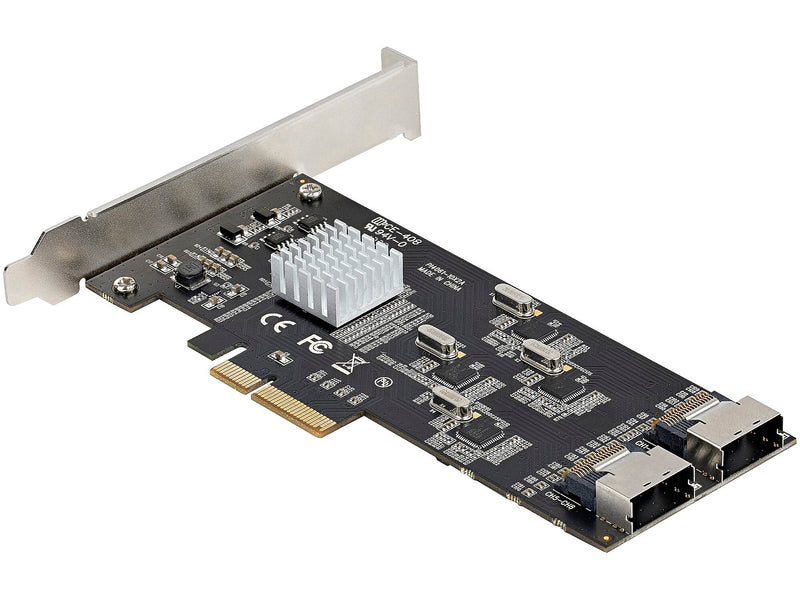 StarTech 8-Port PCI Express SATA Expansion Adapter Card (8P6G-PCIE-SATA-CARD)