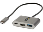 StarTech USB C Multiport Adapter for USB-C Enabled Devices (CDP2HDUACP2)