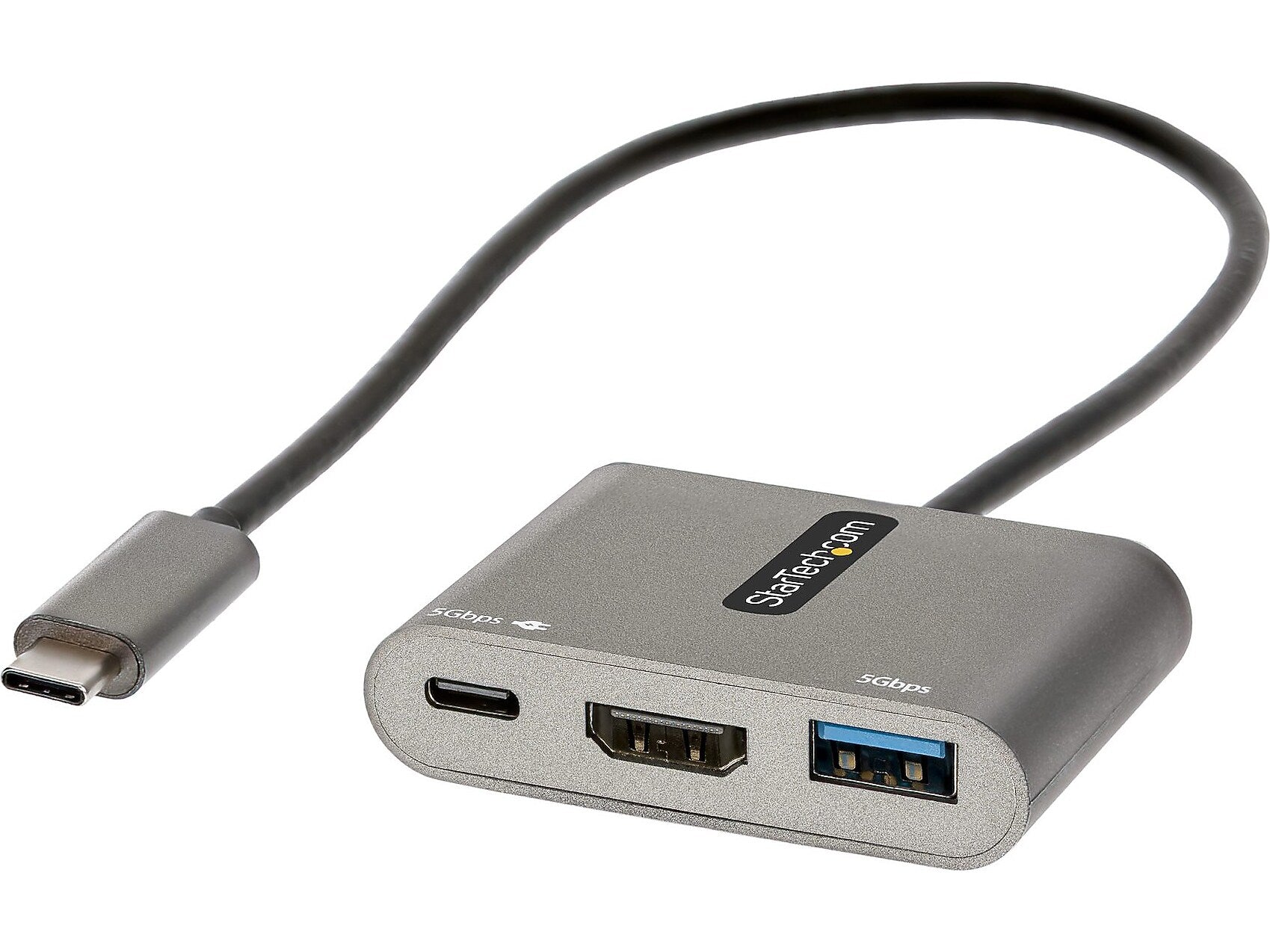 StarTech USB C Multiport Adapter for USB-C Enabled Devices (CDP2HDUACP2)