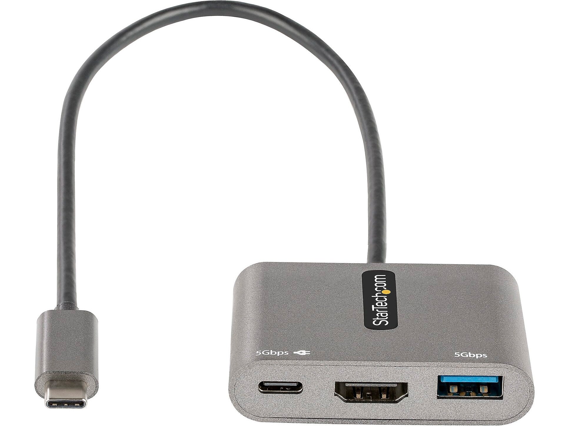 StarTech USB C Multiport Adapter for USB-C Enabled Devices (CDP2HDUACP2)