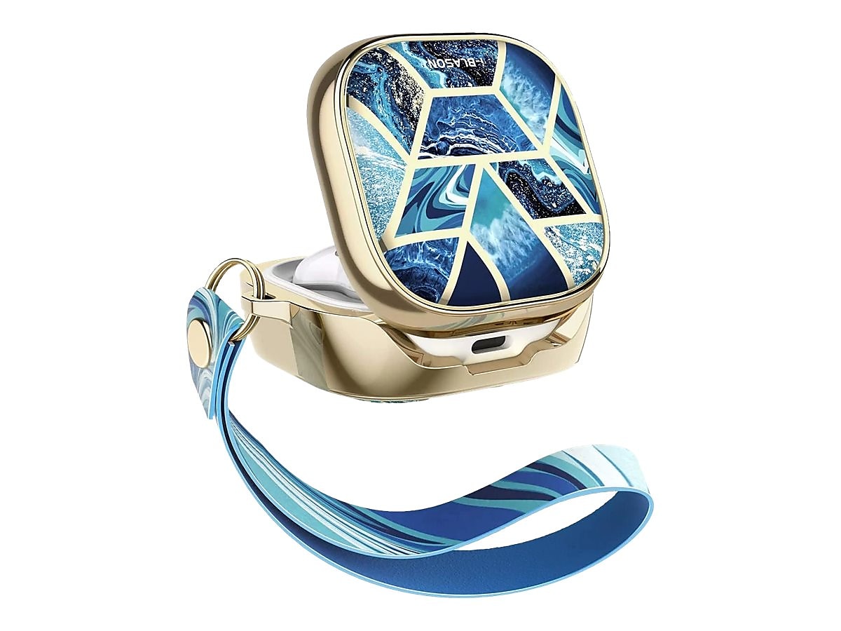 i-Blason Cosmo Case for Galaxy Buds Live/Pro/2, Ocean Blue (Galaxy2020-BudsLive-Cosmo-Ocean)