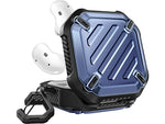 SUPCASE Unicorn Beetle PRO Rugged Case for Galaxy Buds Live/Pro/2, Metallic Blue (SUP-Galaxy2020-BudsLive-UBPro-Tilt)
