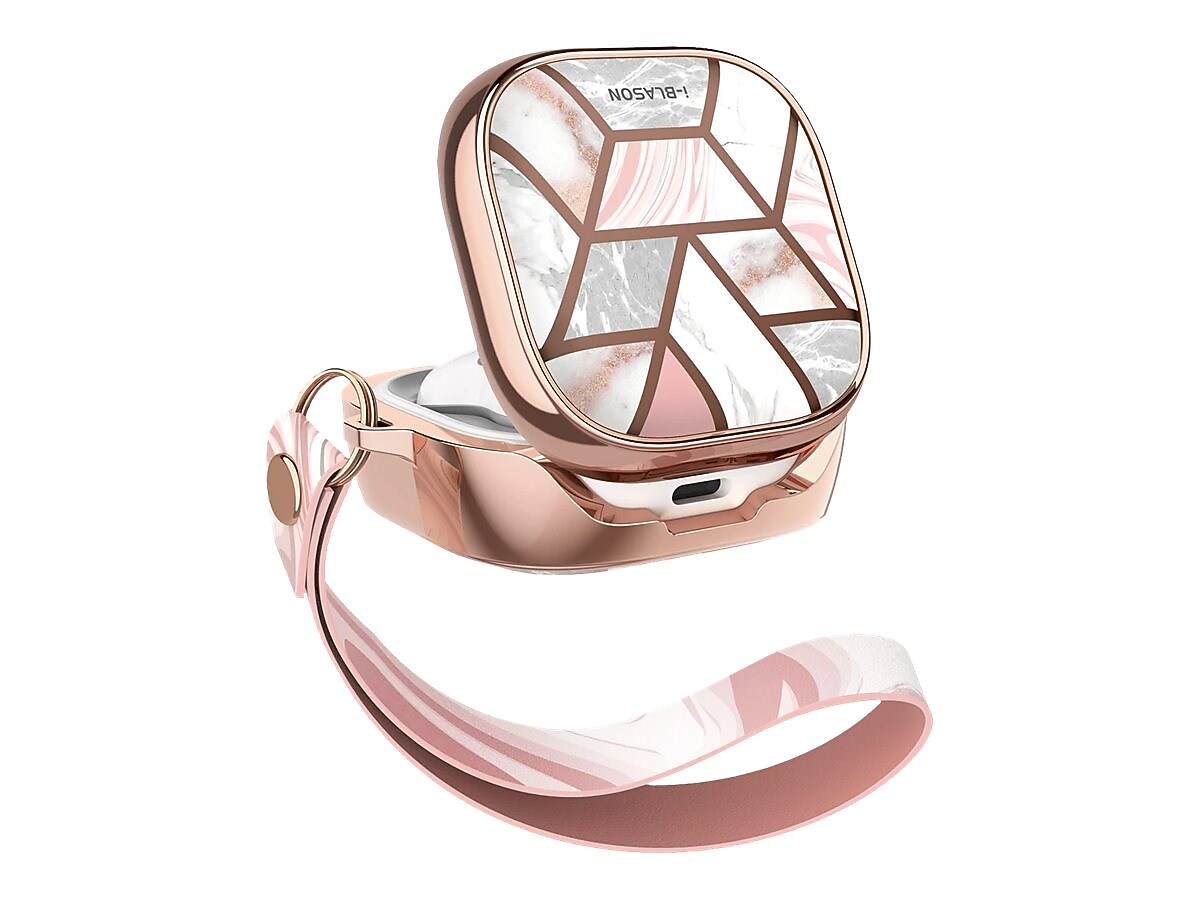i-Blason Cosmo Case, Marble Pink (Galaxy2020-BudsLive-Cosmo-Marble)