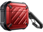 SUPCASE Unicorn Beetle PRO Rugged Case for Apple AirPods Gen 3, Metallic Red (SUP-AirPods2021-3-UBPro-Red)