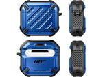 SUPCASE Unicorn Beetle PRO Rugged Case for Apple AirPods Gen 3, Metallic Blue (SUP-AirPods2021-3-UBPro-Blue)