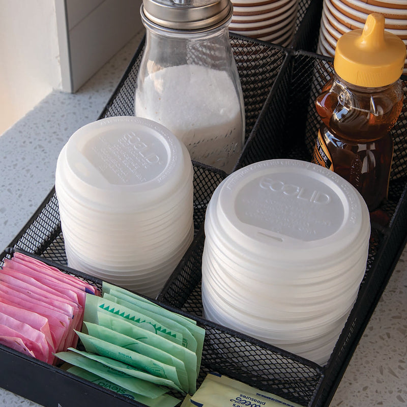 Eco-Products EcoLid Lids, White, 800/Carton (EP-ECOLID-W)