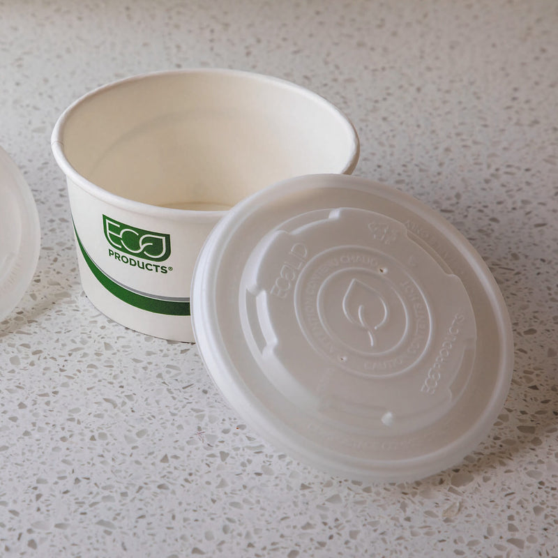 Eco-Products EcoLid World Art Soup Container Lid, 500/Carton (EP-ECOLID-SPL)