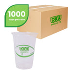 Eco-Products GreenStripe Cold Cups, 16 Oz., Transparent/Green, 500/Carton (EP-CC16-GS)