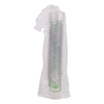 Eco-Products GreenStripe Cold Cups, 16 Oz., Transparent/Green, 500/Carton (EP-CC16-GS)