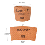 Eco-Products® EcoGrip™ Paper Sleeves, 20 Oz., Brown, 1300/Carton (EG-2000)