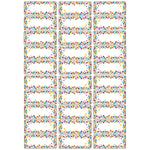 Ashley Productions Die-Cut Magnetic Confetti Nameplates, 2.5" x 1", 30 Per Pack, 3 Packs (ASH18006-3)
