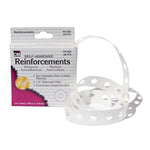Charles Leonard Reinforcement Labels, White, 200/Pack, 24 Packs/Bundle (CHL91200-24)