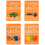 Coping Skills for Kids Coping Cue Cards, Processing Deck, 44/Pack (CSKCCPRO)