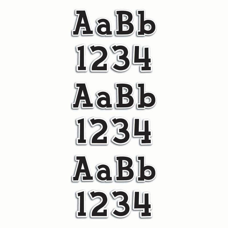 Creative Teaching Press Fancy 4" Designer Letters, Black, 210/Pack, 3 Packs (CTP1894-3)