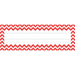 Creative Teaching Press Chevron Solids Nameplates, 9.5" x 3.25", 36 Per Pack, 6 Packs (CTP4517-6)